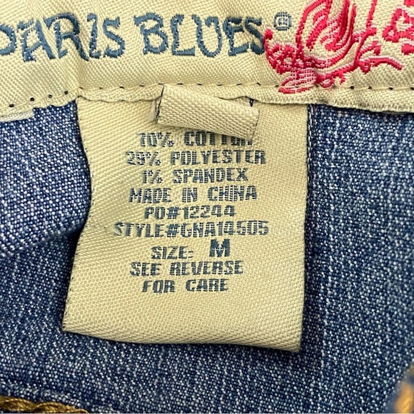 Paris Blues Denim Button Front Vest - Picture 10 of 10